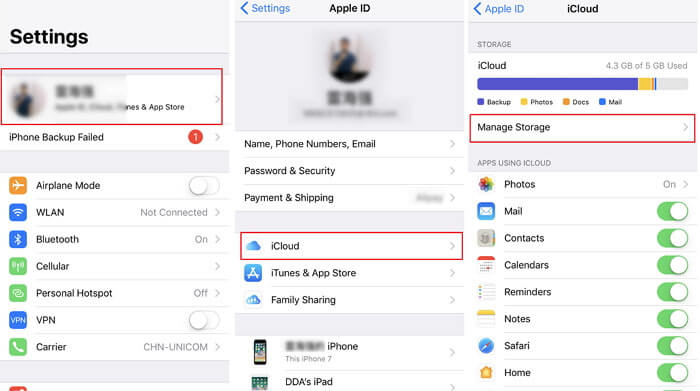 How-to-check-icloud-storage