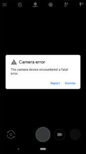 camera issue google pixel